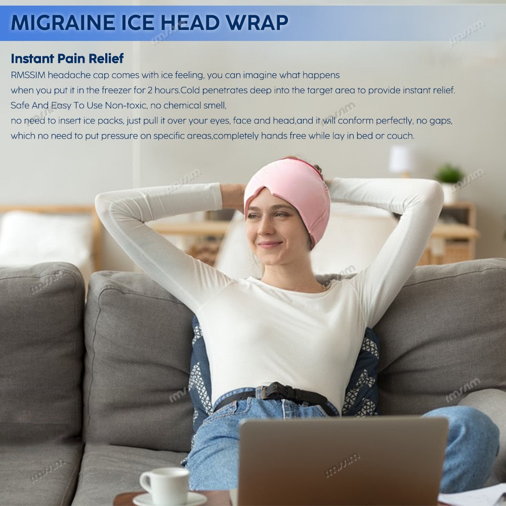 Migraine Relief HatHead Massager