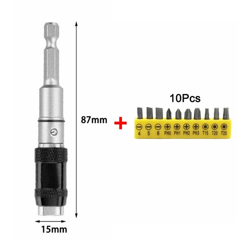 1/4 Hex Magnetic Ring Screwdriver Drill Bits