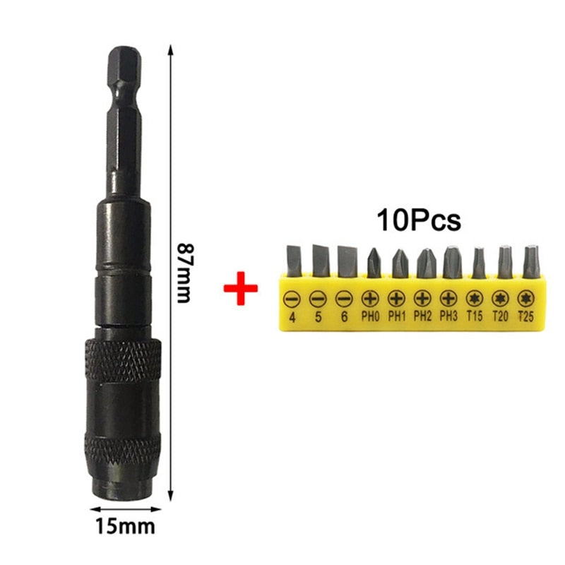 1/4 Hex Magnetic Ring Screwdriver Drill Bits