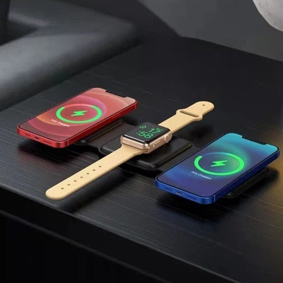 3 in 1 Magnetic Wireless Charger